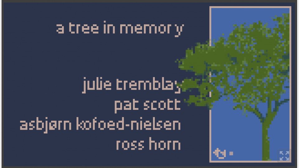 a tree in memory